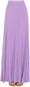 img 3 attached to WDR1434 Womens Solid Skirt Elastic Women's Clothing