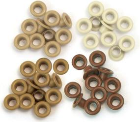 img 2 attached to 👀 Standard Brown Eyelets (60/Pack) for Improved SEO