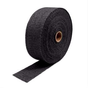 img 3 attached to 🔥 ANTS 20Pcs Ties + 2 Rolls x 50FT Black Motorcycle Exhaust Heat Wrap Fiberglass Tape - Heat Shield Kit (2 Rolls + 20 Ties)