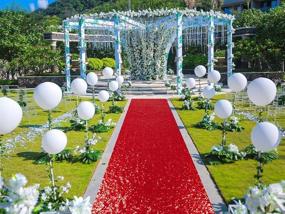 img 4 attached to 3FTx15FT Wedding Aisle Sequin Runner Aisle Runners