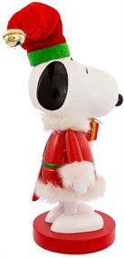img 1 attached to 🎅 Snoopy in Red Santa Suit Nutcracker by Kurt Adler: A Festive Christmas Decor Piece