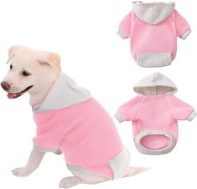 img 4 attached to Dog Clothes Sweater Small Dogs Dogs