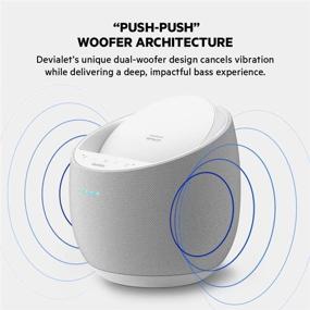 img 2 attached to 🔊 Погрузитесь в превосходный звук с Belkin SoundForm Elite Hi-Fi Smart Speaker + беспроводным зарядным устройством с управлением голосом Alexa и технологией звука Devialet (белый)