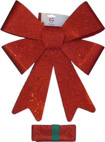 img 3 attached to 🎀 Sparkling Love It Products Bow & Ribbon Red Glittery Seasonal Holiday Set - Perfect for Christmas, Thanksgiving, New Years, Birthdays & More!