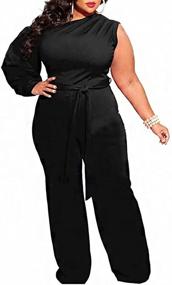 img 3 attached to 👗 Fastkoala Women's Dressy Wedding Clothing: Stylish Jumpsuits, Rompers & Overalls