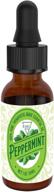 🌿 pure french peppermint essential oil [relaxing scent] - glass amber bottle with dropper | organic therapeutic grade for diffusers, aromatherapy, headache & pain relief, and deep sleep | ideal for candles & massage (1 oz) logo