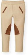 hope & henry girls' ponte riding pants: comfortable and stylish equestrian apparel logo