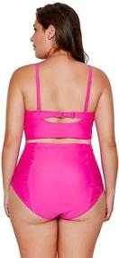 img 3 attached to 👙 Papaya Women's Braided Swimwear: Stylish X-Large Women's Clothing for Beach Lovers