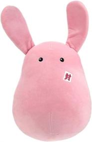 img 4 attached to 🐰 Toilet Bound Hanako Kun Plush Toy: Adorable Stuffed Doll and Rabbit Throw Pillow (Pink-1, S(30cm))