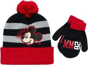 img 4 attached to Disney Toddler Mickey Mittens Weather Boys' Accessories : Cold Weather