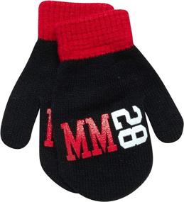 img 2 attached to Disney Toddler Mickey Mittens Weather Boys' Accessories : Cold Weather