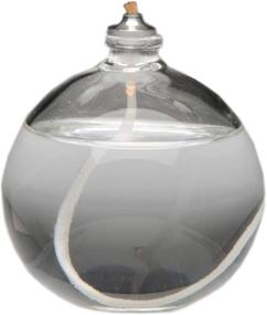 img 4 attached to Firefly Миниатюрная круглая стеклянная масляная свеча с возможностью заправки 🔥 с жидким блаженством - прочное боросиликатное стекло - экологически чистое