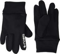 🧤 siku unisex glove, black large - men's accessory logo