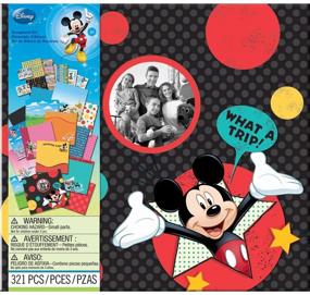 img 2 attached to 🐭 Disney Scrapbooking Delight: EK Success Brands Mickey Travel Scrapbook Kit