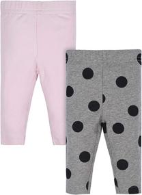 img 4 attached to GERBER Girls Toddler Leggings Polka Girls' Clothing for Leggings