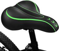 bluewind bike seat: premium comfort & waterproof memory foam saddle for mountain bikes & road bikes logo