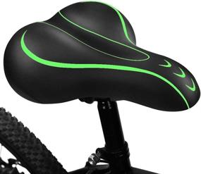 img 4 attached to BLUEWIND Bike Seat: Premium Comfort & Waterproof Memory Foam Saddle for Mountain Bikes & Road Bikes