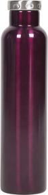 img 4 attached to 🍷 Fifty-Fifty Wine Growler Water Bottle, 750ml/25 oz, Narrow Mouth - Seven Fifty