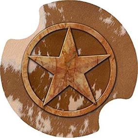 img 1 attached to Thirstystone Texas Holder Coaster 2 Pack