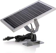 🔆 suner power 12v waterproof solar battery trickle charger & maintainer - 10 watts solar panel with intelligent mppt solar charge controller, adjustable mount bracket, and sae connection cable kits logo