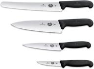 victorinox 4 piece knife fibrox handles logo