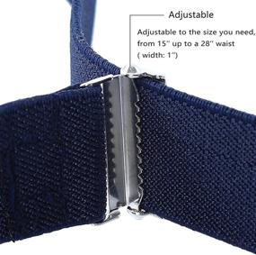 img 2 attached to 4PCS Kids Boys Adjustable Magnetic Belts: Convenient and Stylish Accessories for Boys