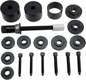 img 2 attached to 🔧 BTSHUB Universal 19pcs Wheel Hub Drive Bearing Removal and Installation Tool Kit: Efficiently Remove and Install Front Wheel Bearings