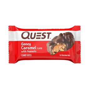 img 2 attached to 🍬 Quest Nutrition Gooey Caramel Candy Bites 8 Count 0.74 Oz (Pack of 3) - Delicious Low-Carb Treats!