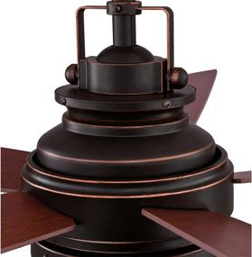 img 1 attached to 🏮 Vintage Ceiling Fan: Westinghouse Lighting 7217100 Stella Mira 52-Inch, Reversible Blades in Oil Rubbed Bronze Finish