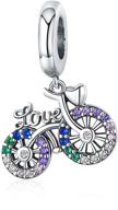 annmors bicycle sterling bracelet necklace logo