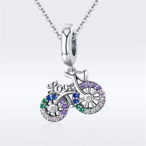 img 2 attached to Ожерелье-браслет Annmors Bicycle Sterling