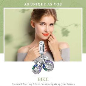 img 1 attached to Ожерелье-браслет Annmors Bicycle Sterling