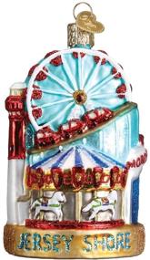 img 4 attached to 🎄 Capturing the Spirit of Jersey Shore: Old World Christmas Glass Blown Ornament (20096)