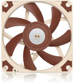 img 3 attached to Noctua NF-A12x15 FLX, премиум-вентилятор для тихой работы, 3-х пиновый (120x15 мм, коричневый)