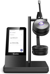 img 4 attached to 🎧 Беспроводная гарнитура Yealink WH66 с Bluetooth и микрофоном - DECT-гарнитура для компьютера ноутбука, офисного VoIP-телефона, сертифицированная для рабочих станций IP Teams и SIP-телефона UC Communication (Dual)