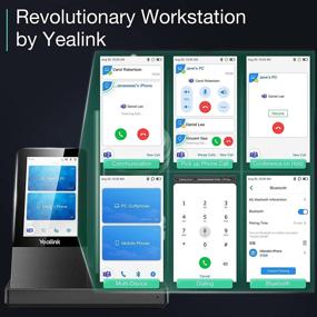 img 2 attached to 🎧 Беспроводная гарнитура Yealink WH66 с Bluetooth и микрофоном - DECT-гарнитура для компьютера ноутбука, офисного VoIP-телефона, сертифицированная для рабочих станций IP Teams и SIP-телефона UC Communication (Dual)