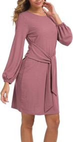 img 3 attached to Elevate Your Style with Lionstill Women's Elegant Sweater Dresses - Trendy Women's Clothing and Dresses