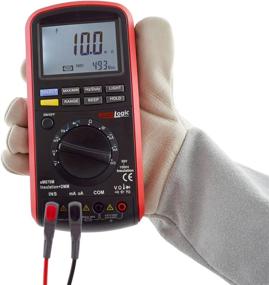 img 1 attached to 🔌 High-Voltage Insulation Tester: 50k-2G Insulation Resistance, Megohmmeter, Multimeter, DC/AC TRMS Voltage/Current, Resistance, Capacitance, Frequency, Temperature