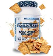 🏋️ vmi sports protolyte whey isolate protein powder for weight loss & muscle gain – low-cal protein powder with digestive enzymes, non-gmo (cinnamon crunch, 1.6 lbs) logo