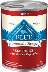 img 3 attached to 🐶 Blue Buffalo Homestyle Recipe Natural Wet Dog Food - 12.5oz Can (Pack of 12) for Adult Dogs