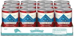 img 4 attached to 🐶 Blue Buffalo Homestyle Recipe Natural Wet Dog Food - 12.5oz Can (Pack of 12) for Adult Dogs