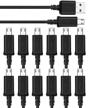 teksonic 12 pack micro cable multi logo