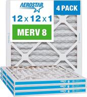 🌬️ aerostar merv 12 pleated air filter, 12x12x1 logo