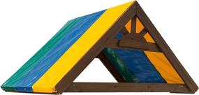 img 3 attached to 🎪 Multicolor Swing-N-Slide WS 4403 52&#34; x 90&#34; Swing Set Replacement Tarp: Enhance Your Outdoor Playtime!