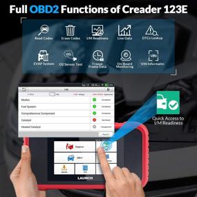 img 2 attached to Upgrade CRP123E OBD2 Scanner Code Reader for Car Diagnostics – ABS SRS Engine Transmission, Touchscreen Wi-Fi, One-Click Lifetime Free Updates, Includes Carry Bag – Enhanced Version of CRP123