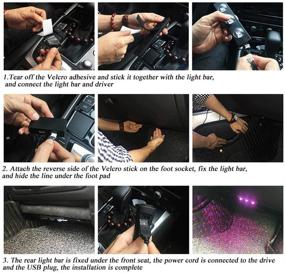 img 1 attached to Interior Multicolor Atmosphere Function Wireless