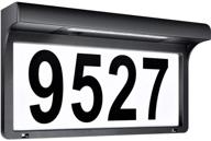 leidrail address numbers reflective illuminated logo