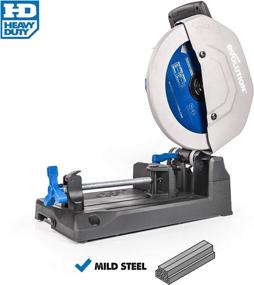 img 3 attached to 🪚 Evolution S380CPS Metal Cutting Chop Saw - Heavy Duty 15" with 14" Carbide-Tipped Blade | Premium Dry Cut Saw | 45° Miter Saw | Accurate & Powerful - The Ultimate Metal Chop Saw