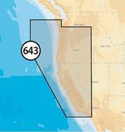 🗺️ navionics platinum plus 643p+ california and oregon marine charts: detailed navigation on sd/msd cards logo