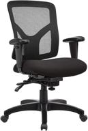 🪑 black jc home manager's chair with adjustable arms for enhanced comfort and support логотип